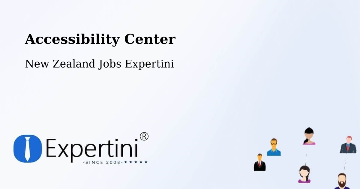 Accessibility Center - New Zealand Jobs Expertini